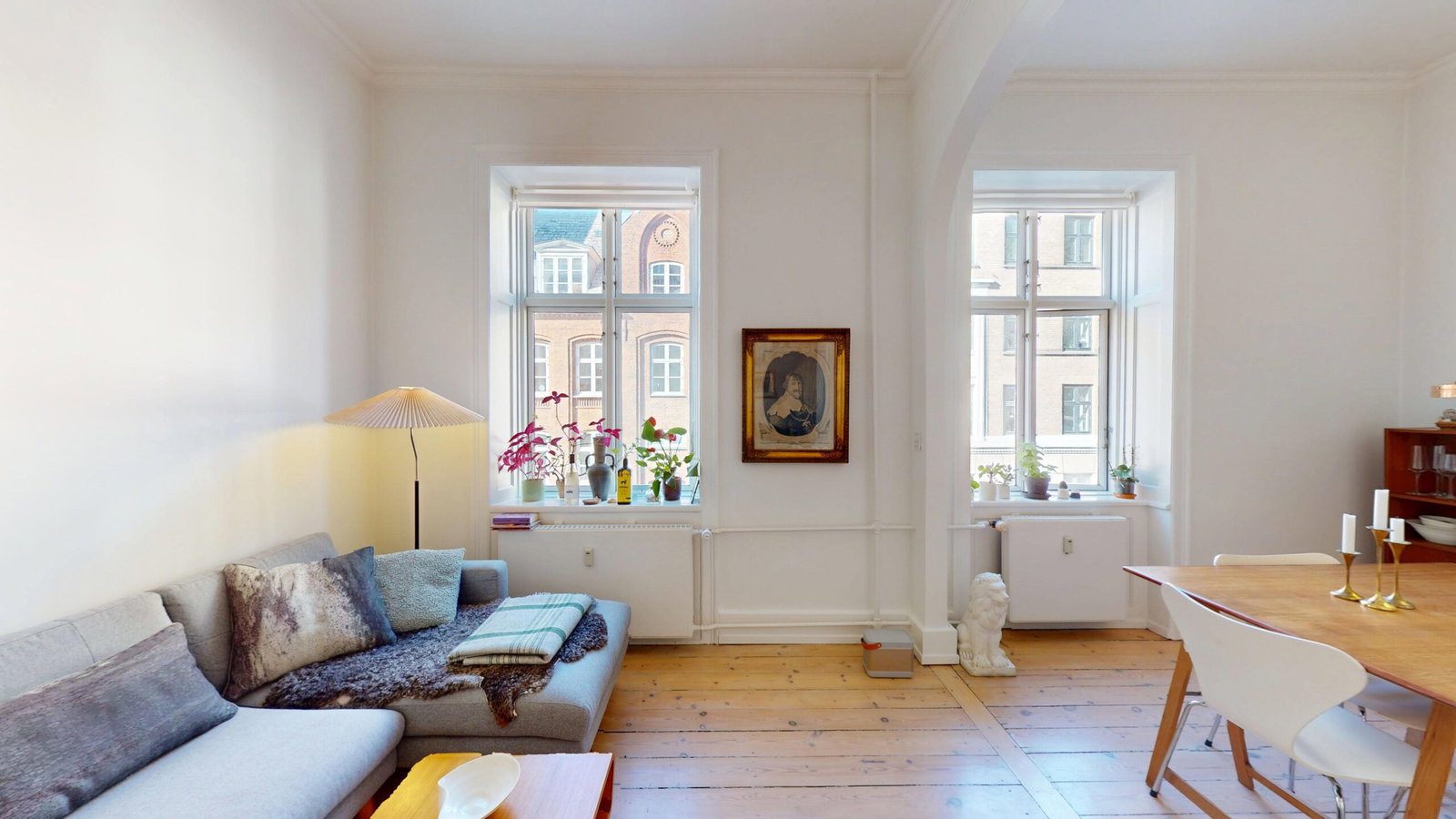 Visual presentation of the listing