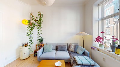 Lys 59 m² lejlighed tæt på Søerne - Wesselsgade, København N - 1