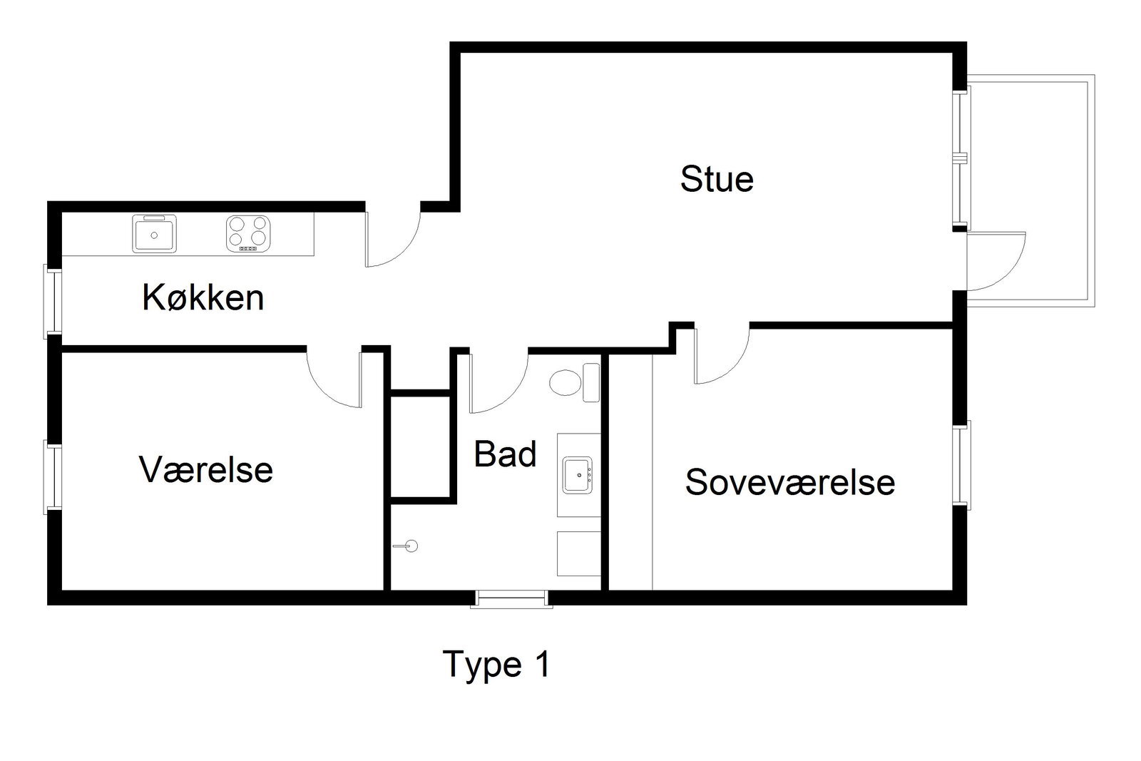 Visual presentation of the listing