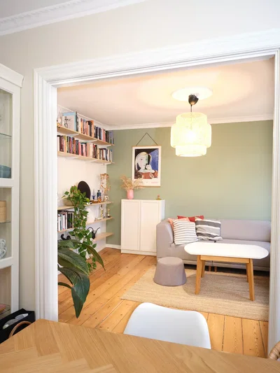 Lys treværelses lejlighed med overdækket altan - Dybbølsgade, København V - 4