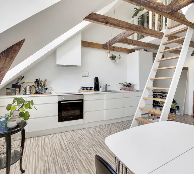 apartment Bright 4-room apartment with mezzanine in Aalborg