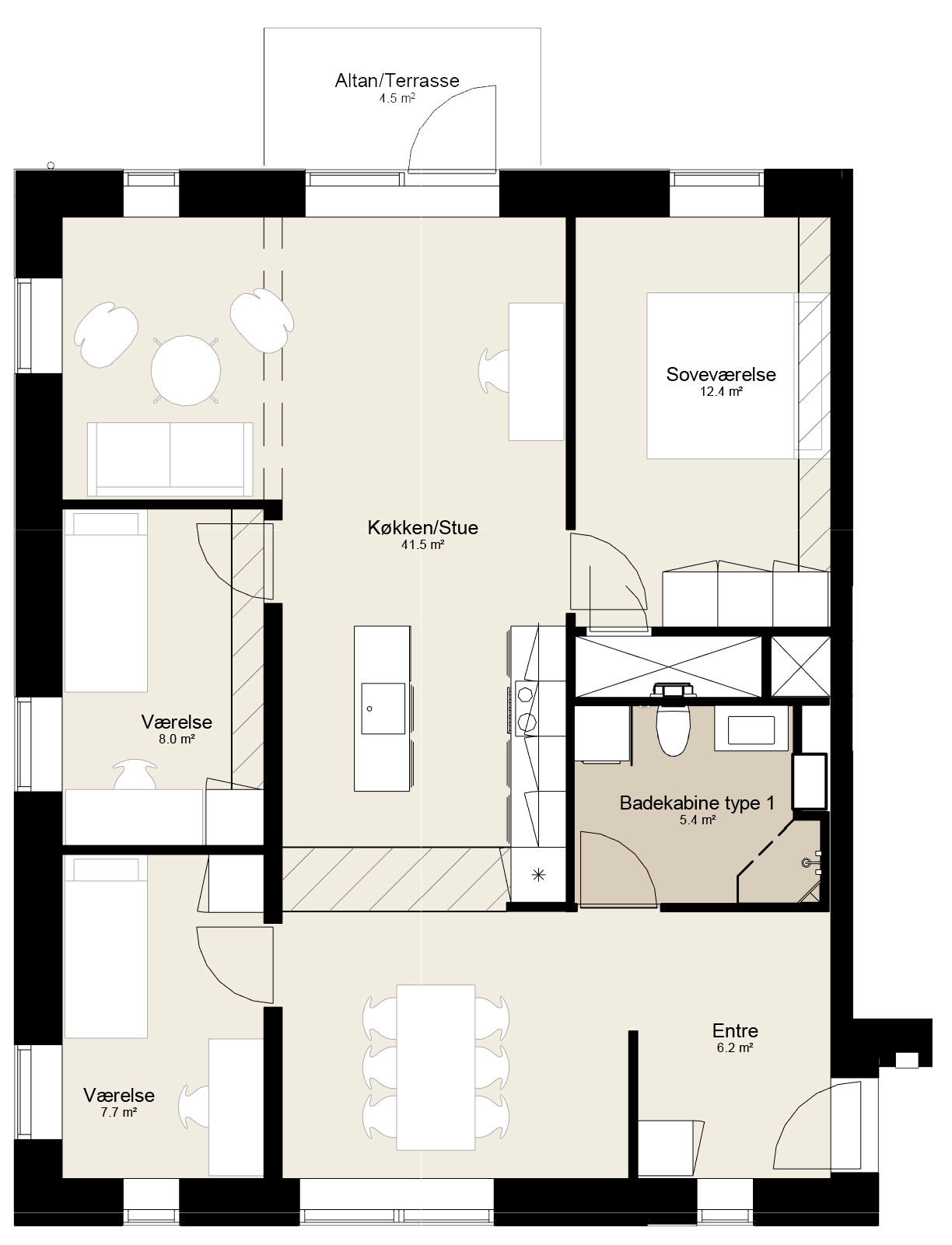 Visual presentation of the listing