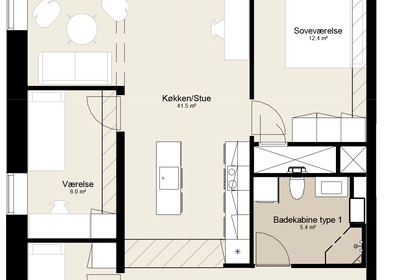 Visual presentation of the listing