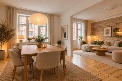 Visual presentation of the listing