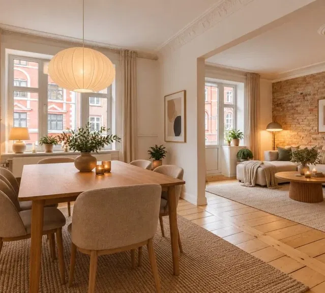 apartment Bright, Share-Friendly Apartment with Balcony in Aalborg City Centre