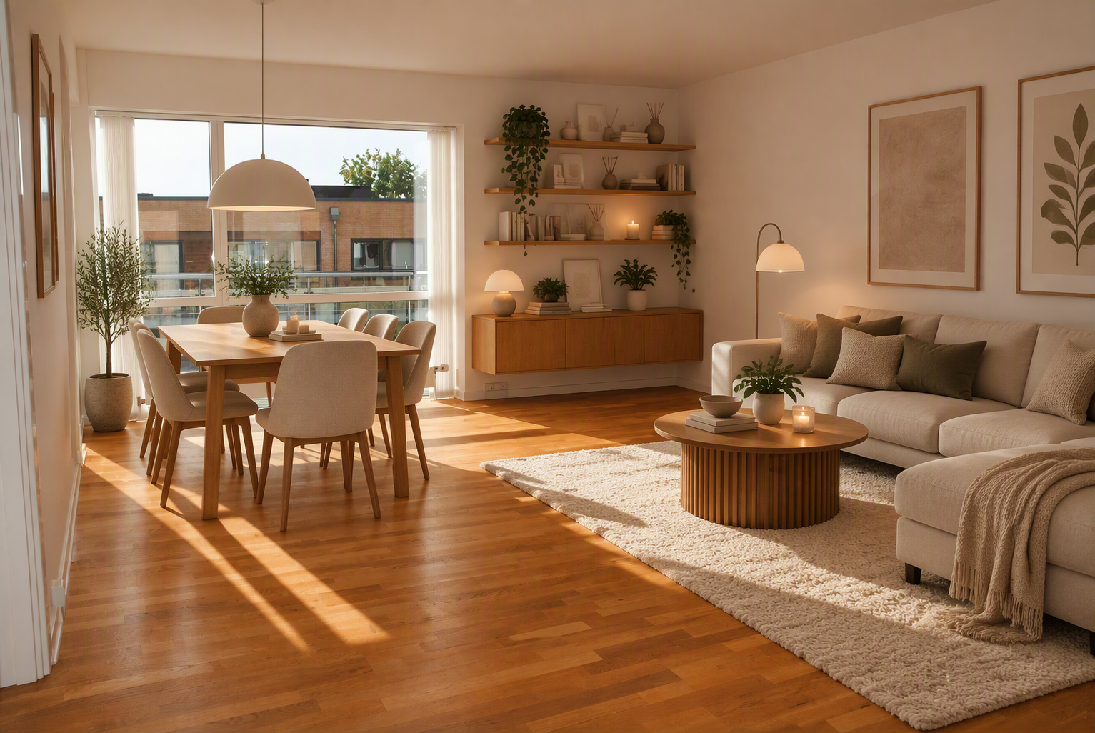 Visual presentation of the listing