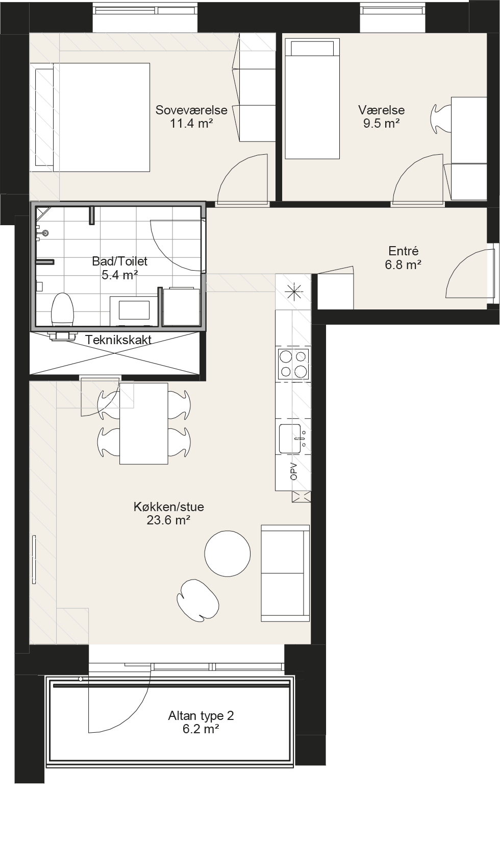 Visual presentation of the listing
