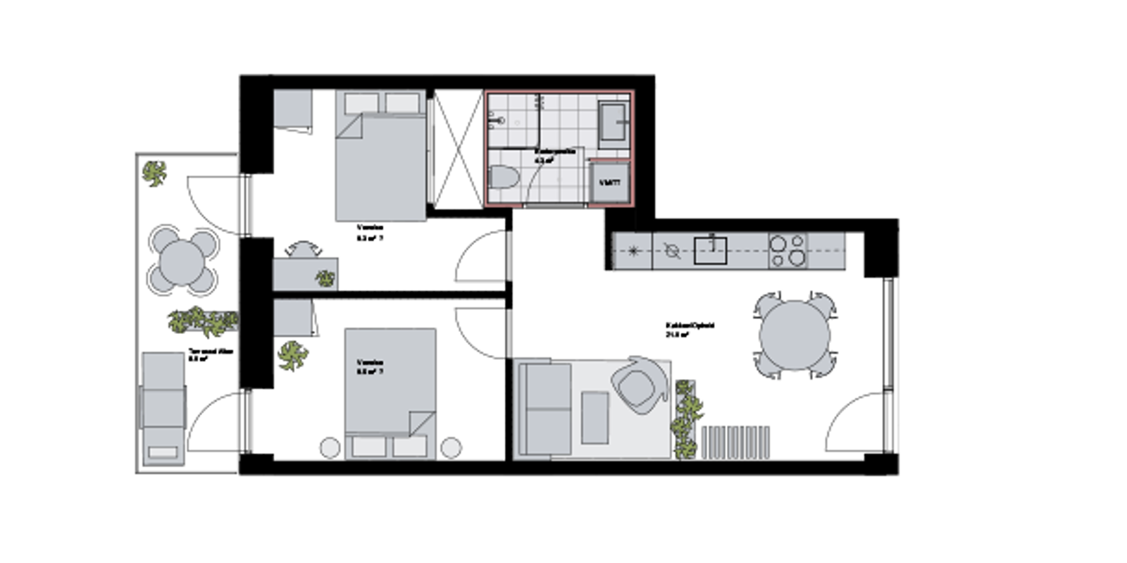 Visual presentation of the listing