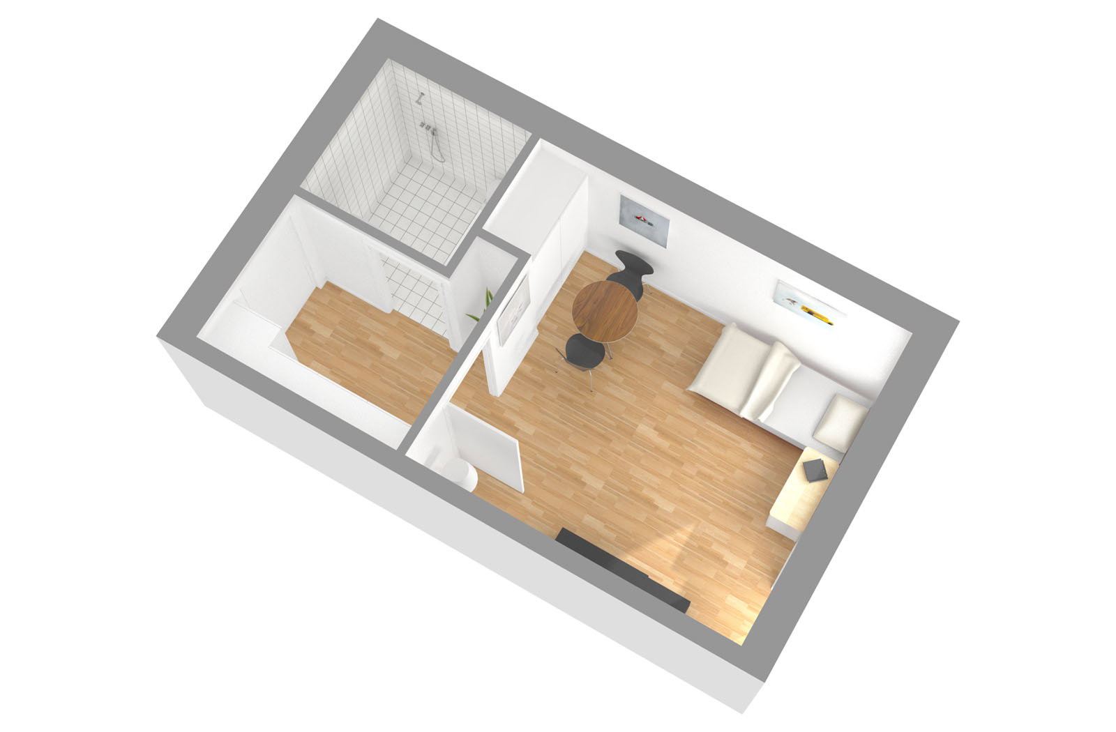 Visual presentation of the listing