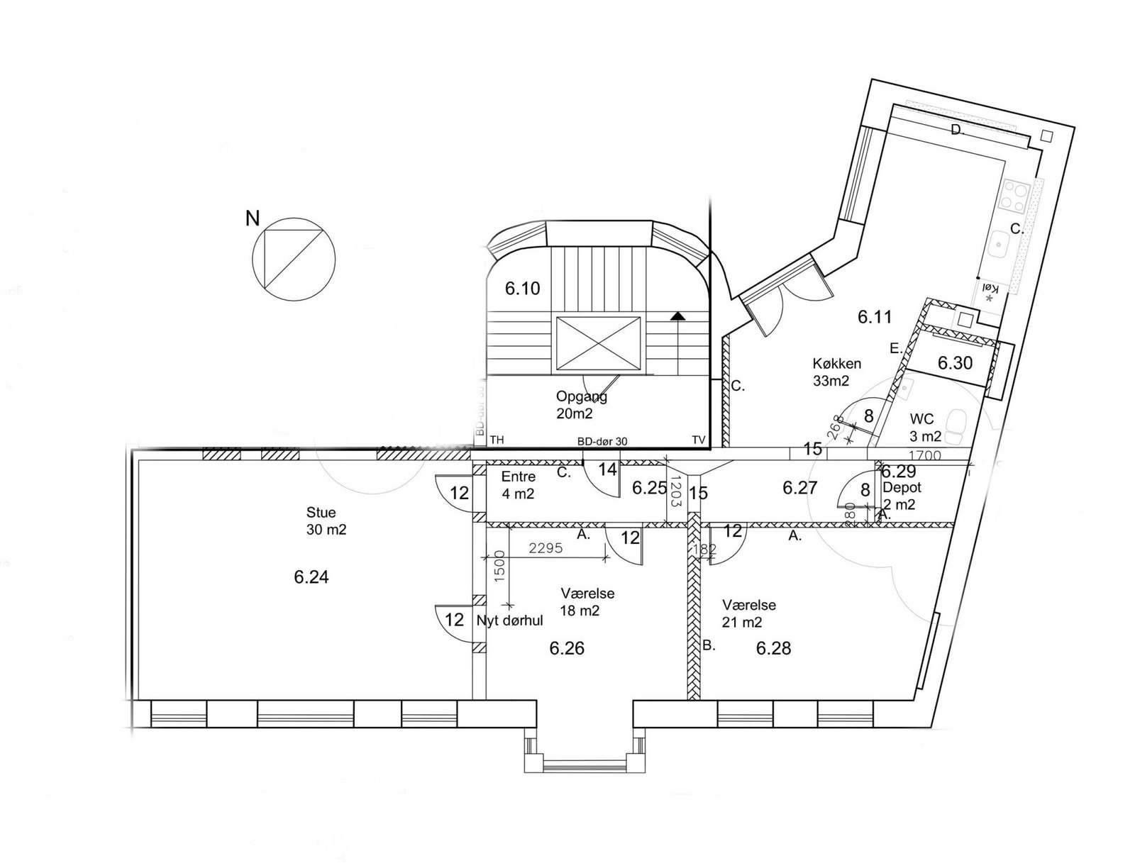 Visual presentation of the listing