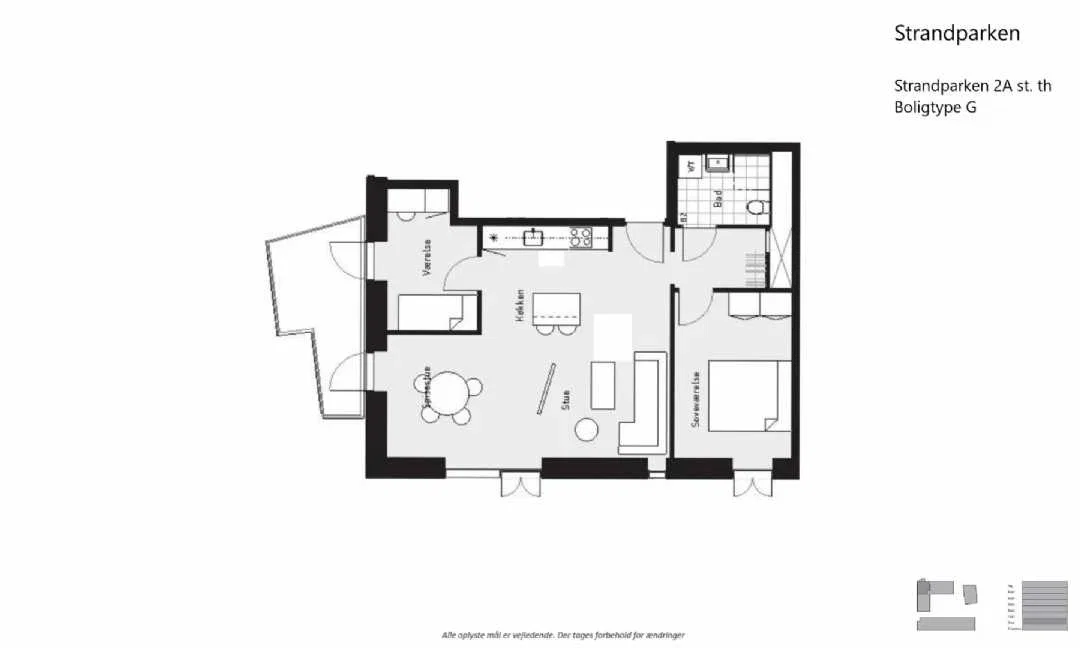 Visual presentation of the listing