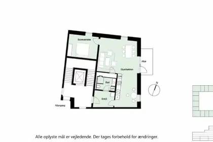 Visual presentation of the listing