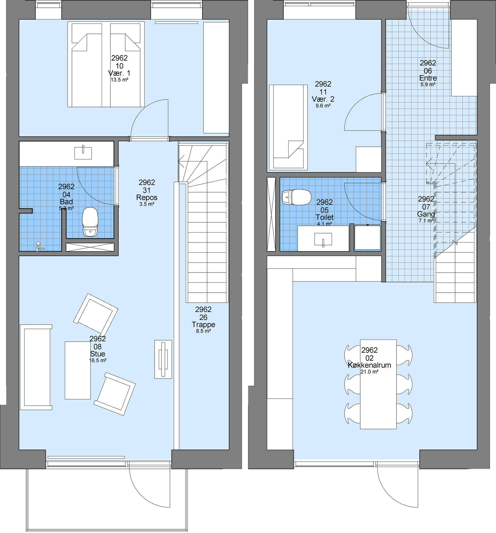 Visual presentation of the listing