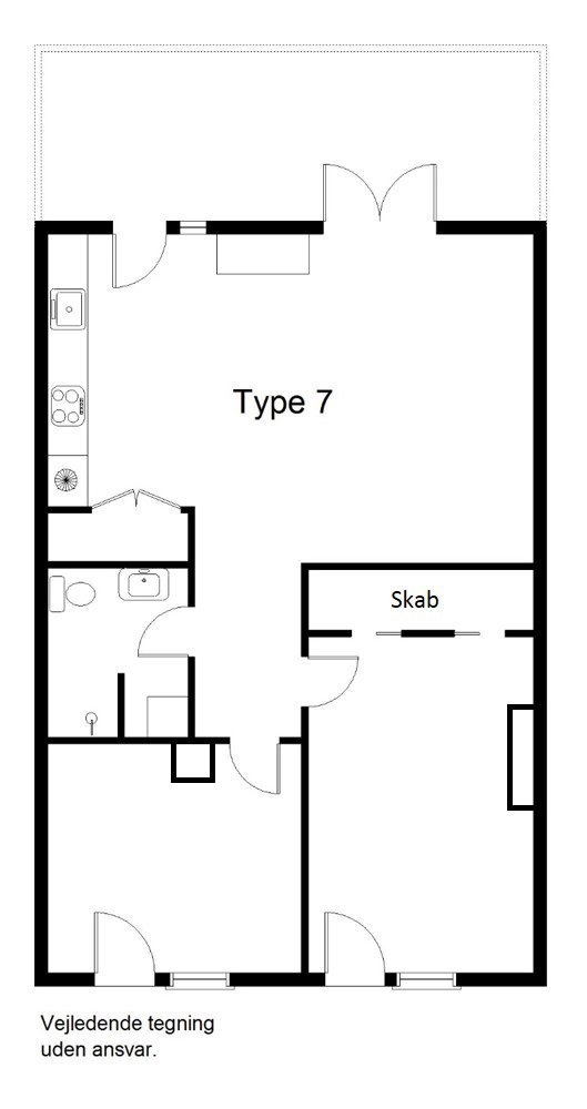 Visual presentation of the listing