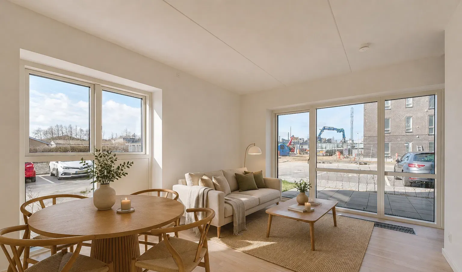 Visual presentation of the listing