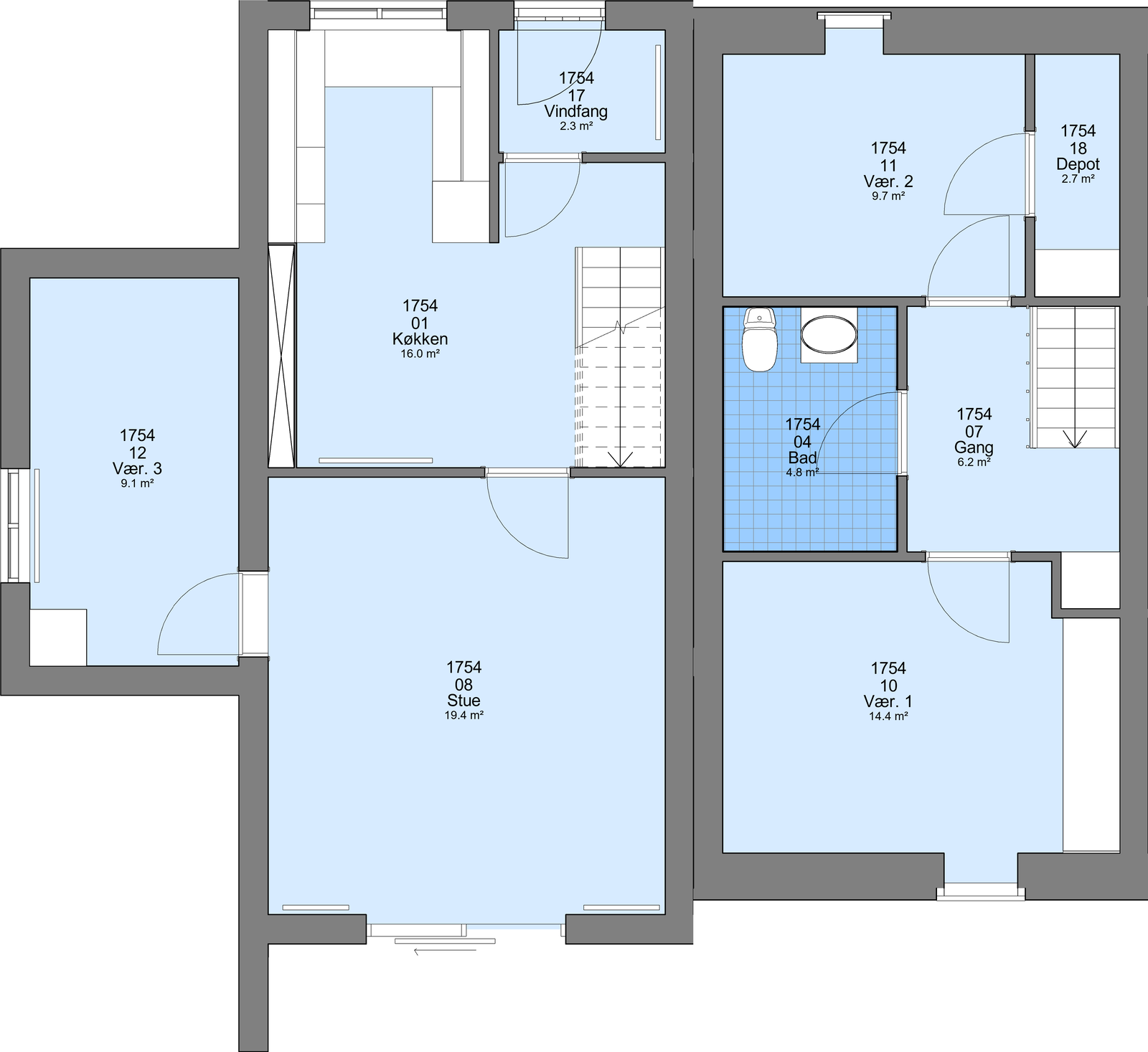 Visual presentation of the listing