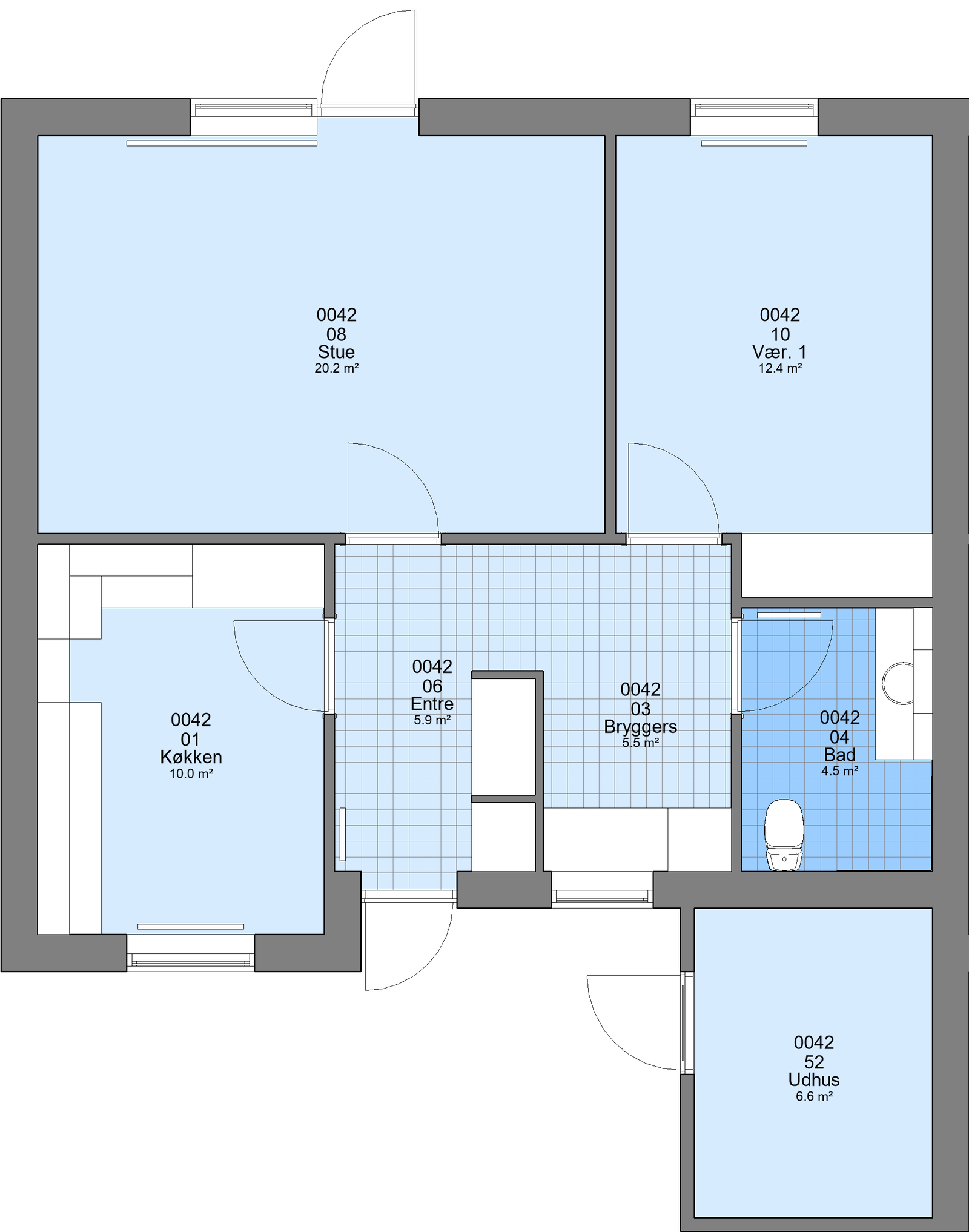 Visual presentation of the listing