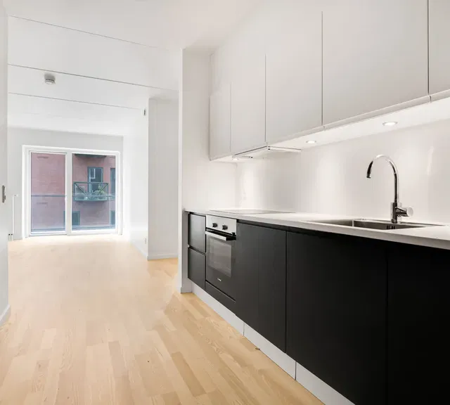 apartment Bright 3-room apartment in Ceresbyen, near the river