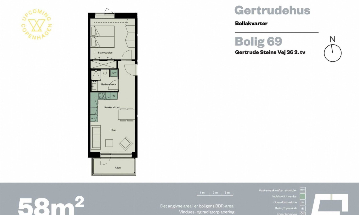 Visual presentation of the listing