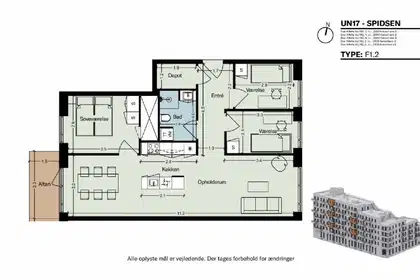 Visual presentation of the listing