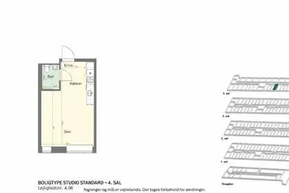 Visual presentation of the listing