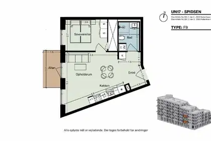 Visual presentation of the listing