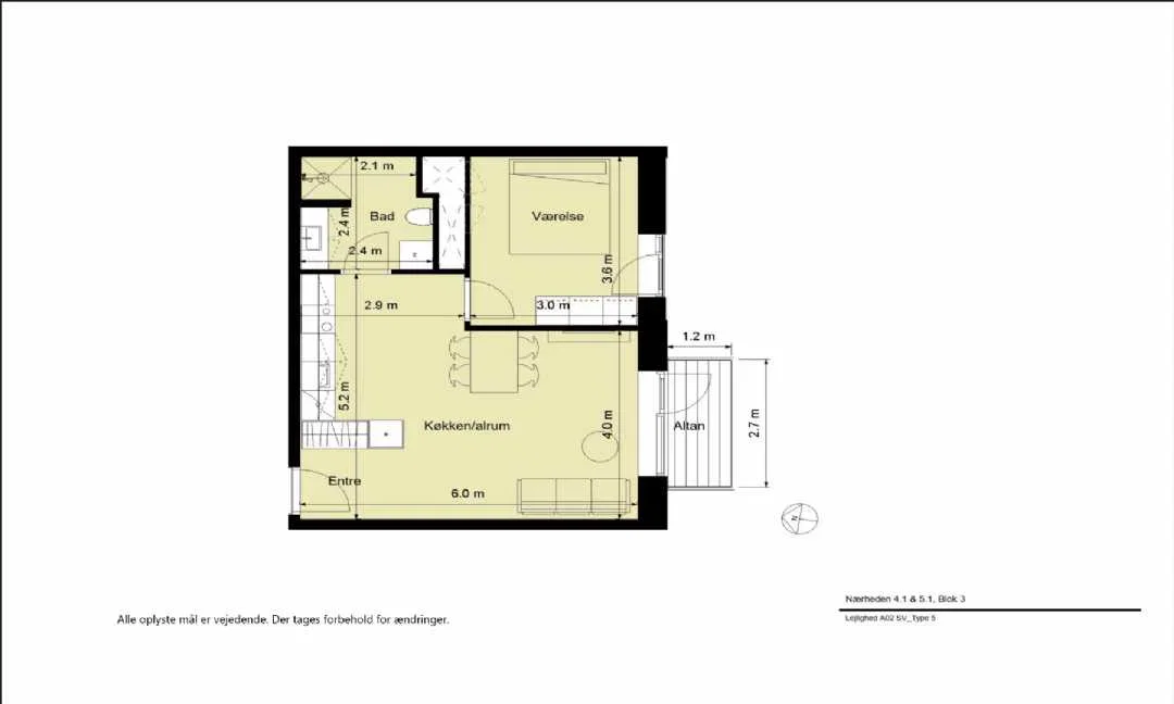 Visual presentation of the listing