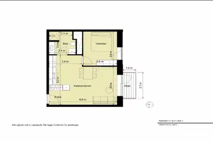 Visual presentation of the listing