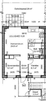 Visual presentation of the listing