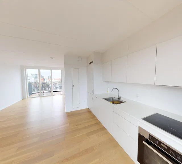 apartment Lys 65 m² lejlighed med altan i København V