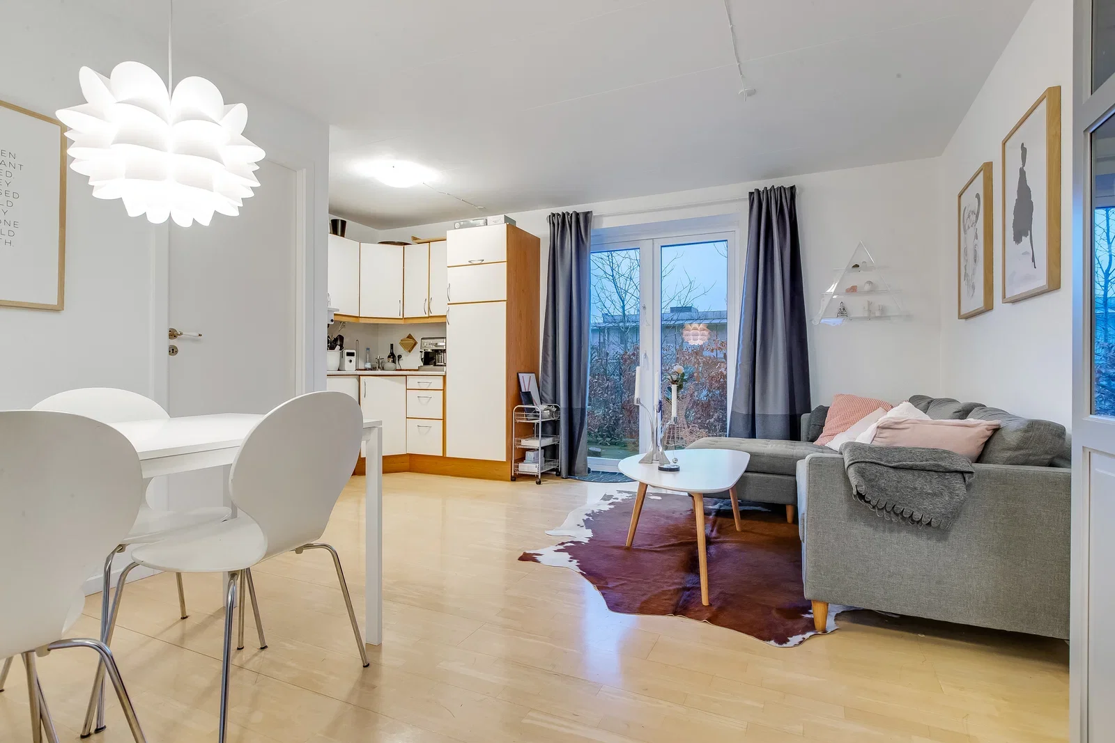 Visual presentation of the listing