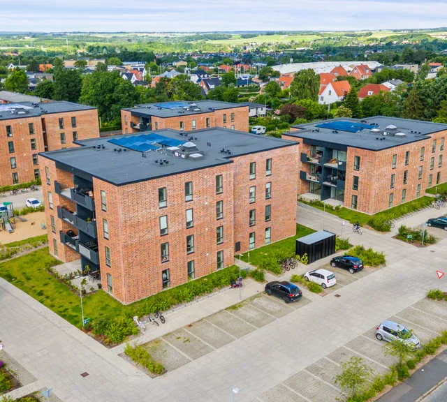 apartment Toværelses lejlighed med skønt uderum
