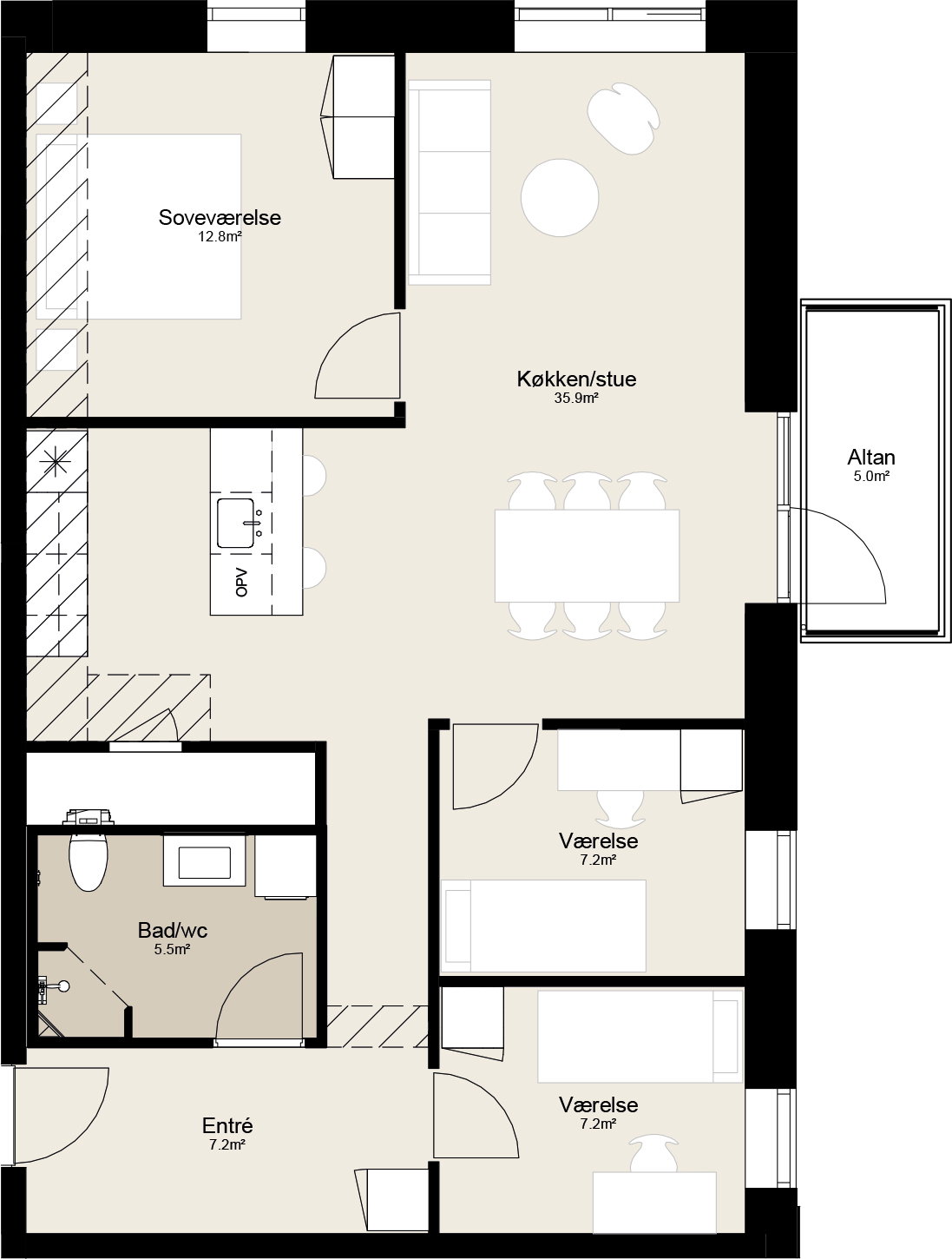 Visual presentation of the listing