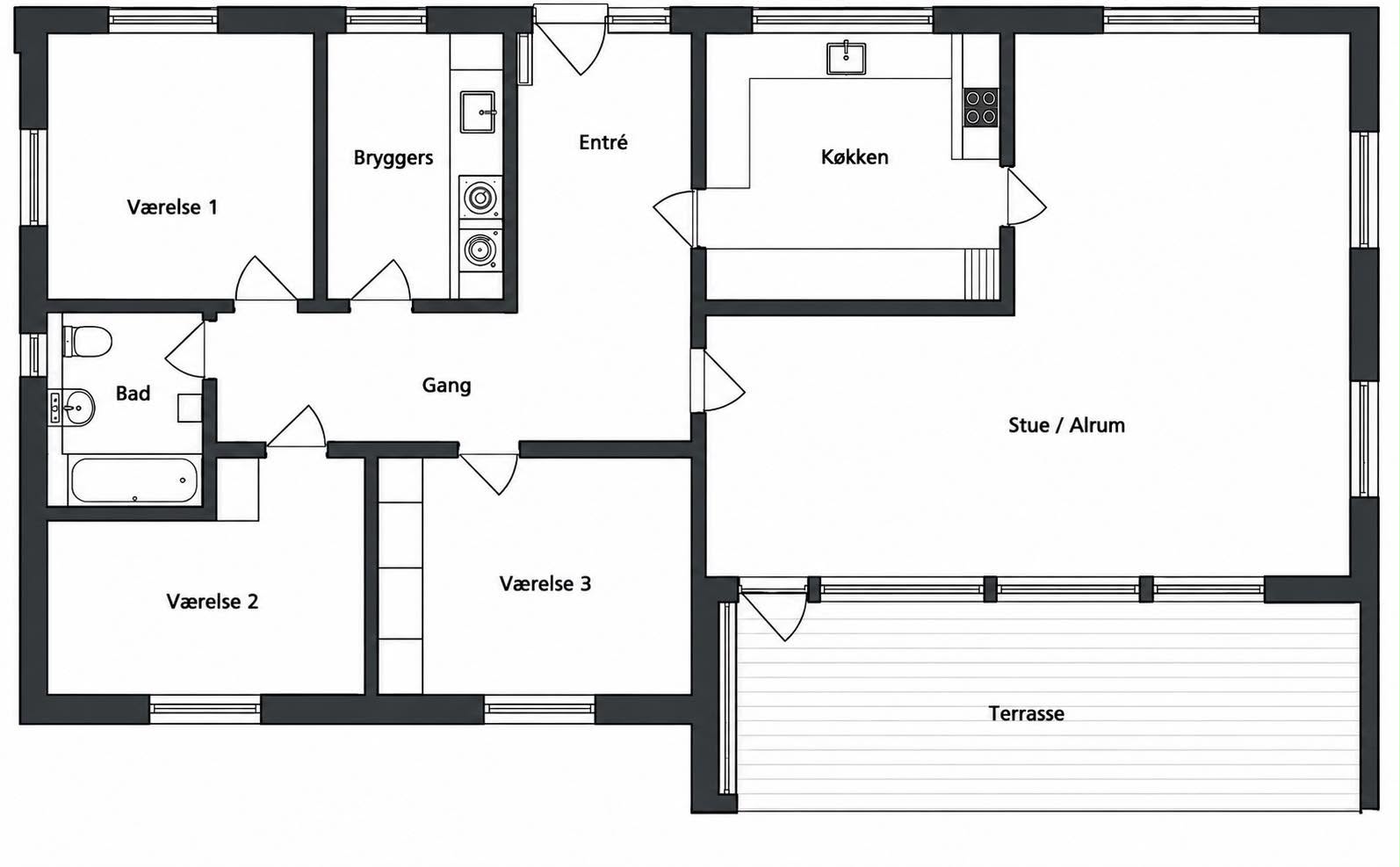 Visual presentation of the listing