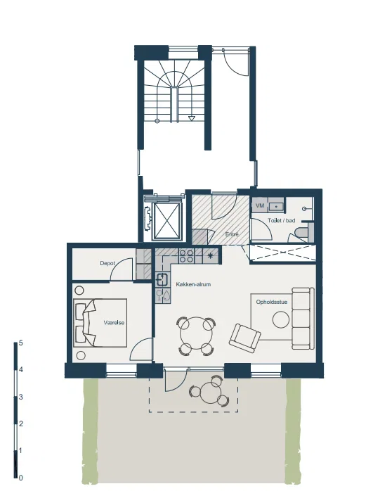 Visual presentation of the listing