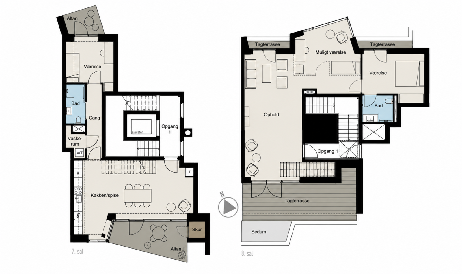 Visual presentation of the listing