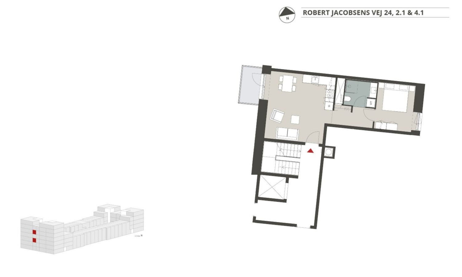 Visual presentation of the listing