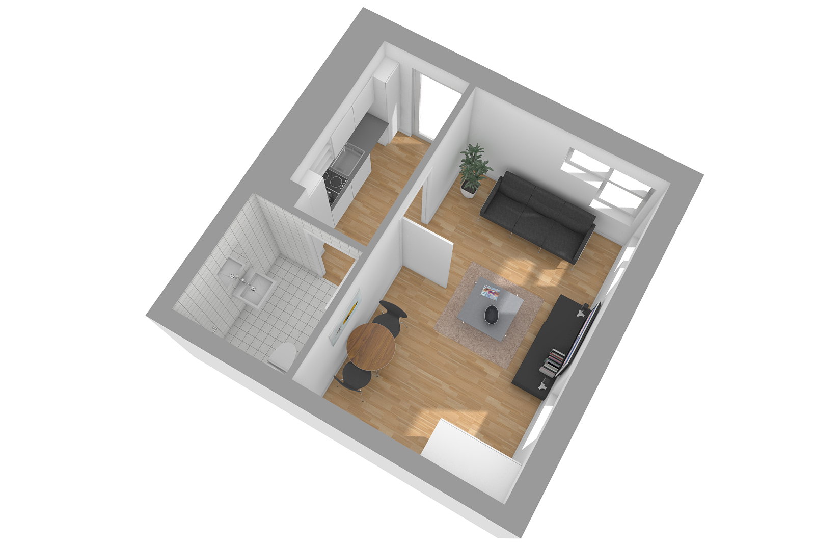 Visual presentation of the listing
