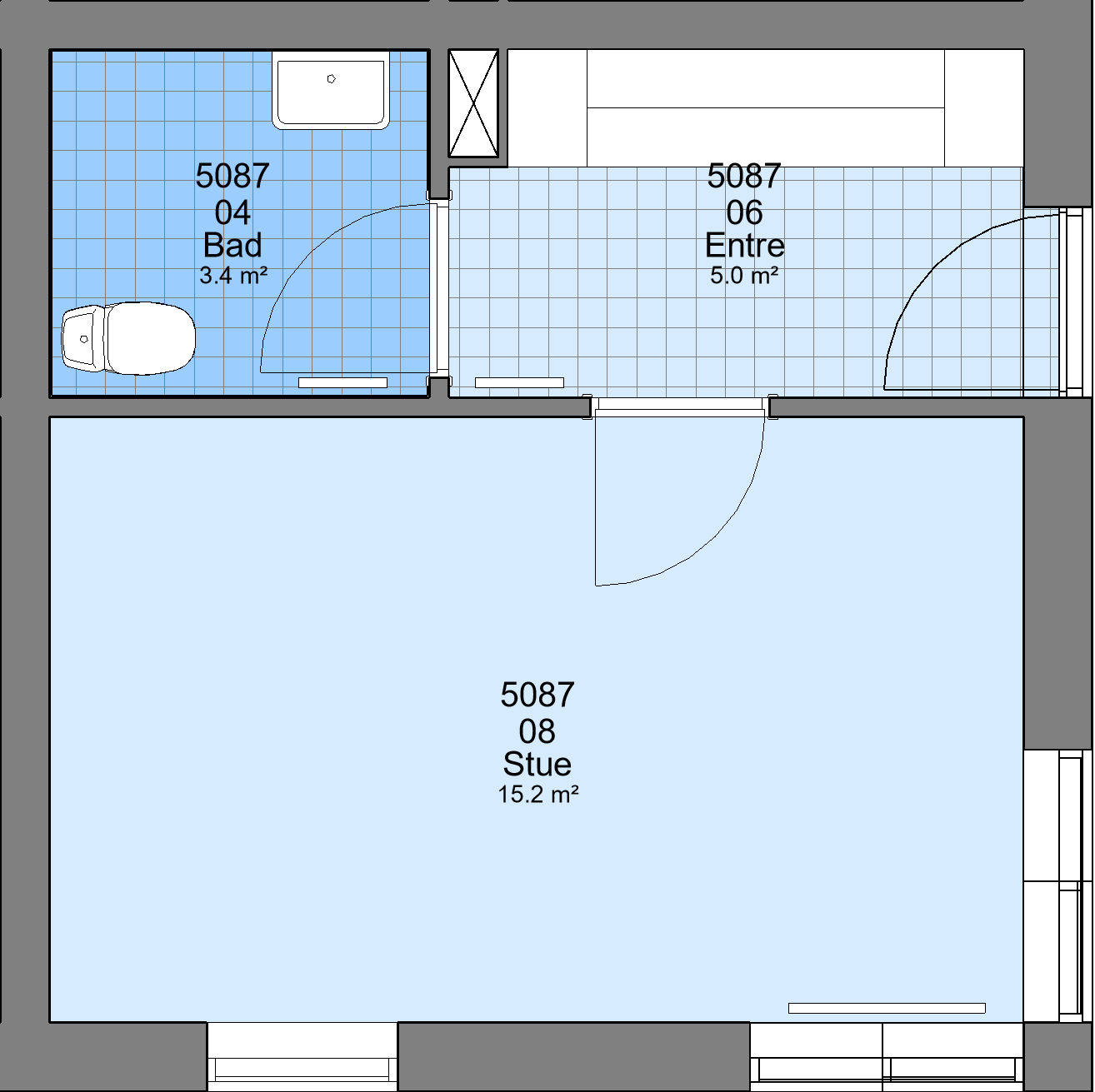Visual presentation of the listing