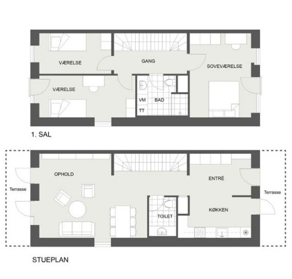 Visual presentation of the listing