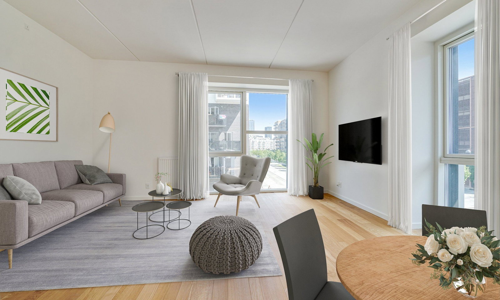 Visual presentation of the listing