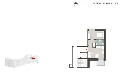 Lækker lejlighed på 61 m2 - Ejler Billes Allé, København S - 3