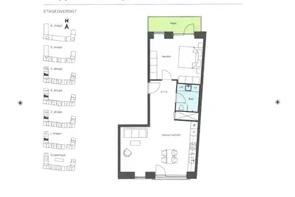 Visual presentation of the listing