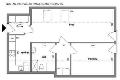 Visual presentation of the listing