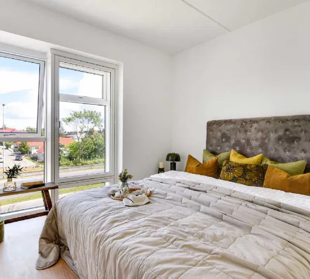 apartment Stilfuld og rummelig 3-værelses lejlighed med egen terrasse i smukke omgivelser i Ballerup