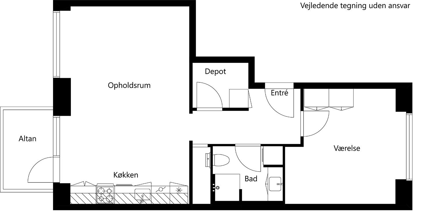 Visual presentation of the listing
