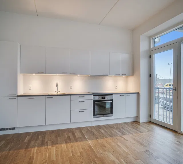 apartment 2-room residence with private outdoor area