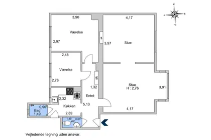 Visual presentation of the listing