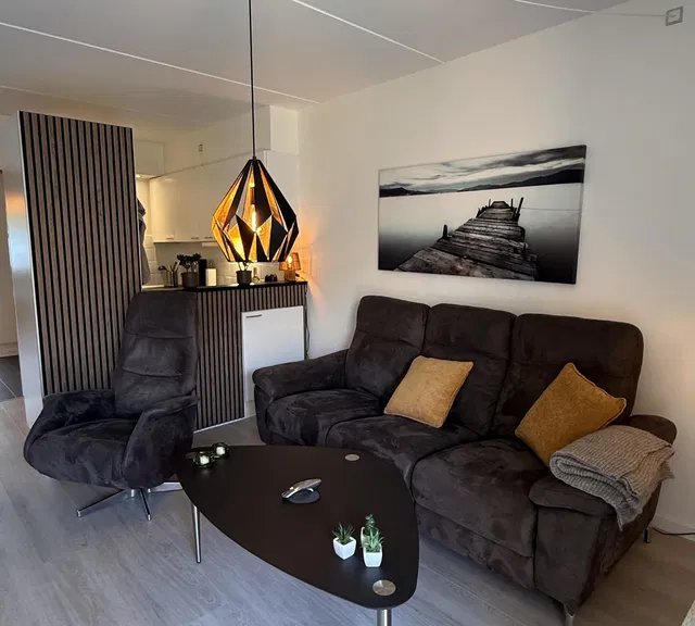 apartment Møbleret lejlighed med solrig terrasse