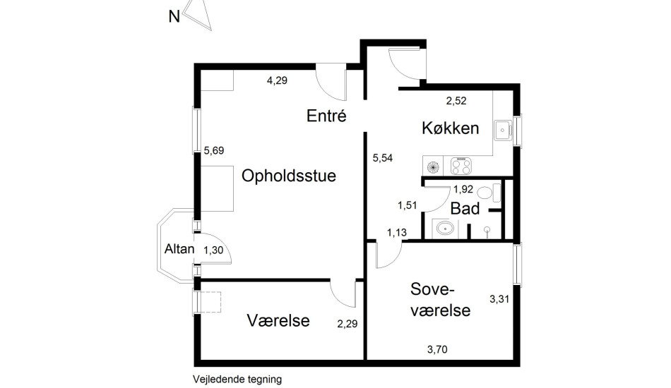 Visual presentation of the listing